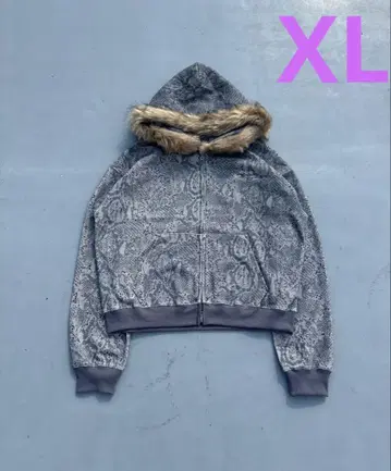 9090 Thermal Assort Fur Zip Hoodie