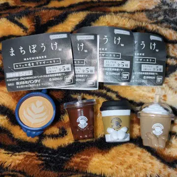 마치보케 카페의 경우, 다른 색상 4종 세트