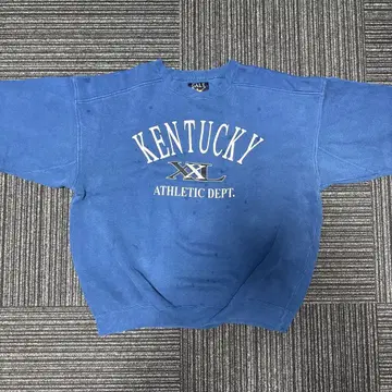 KENTUCKY ATHLETIC DEPT. 맨투맨 XL 파랑