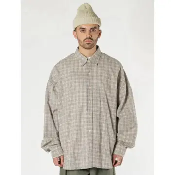 estudio niksen Oversized Check Shirt