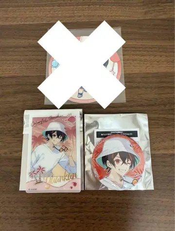 컬러풀 피치 도쿄돔 시티 캔뱃지 클리어 카드 카라피치