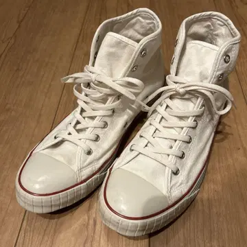 CONVERSE ALL STAR 화이트 하이컷 스니커즈