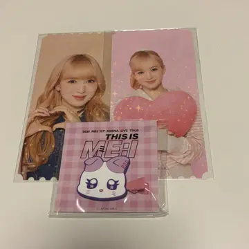 ME:I 야마모토 스즈 온라인 복권 픽처 티켓+러버 헤어 클립