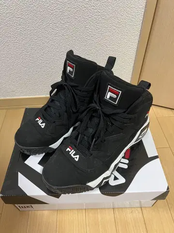 FILA 하이컷 스니커즈 블랙
