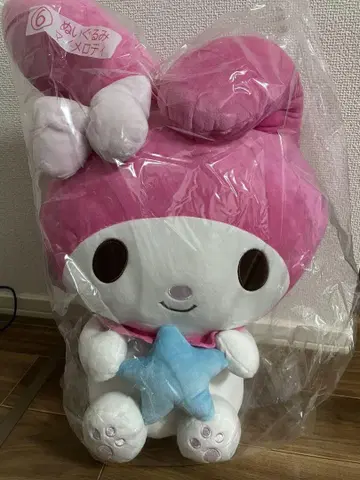 산리오 복권 마이멜로디 봉제 인형 키티 바츠마루 쿠로미