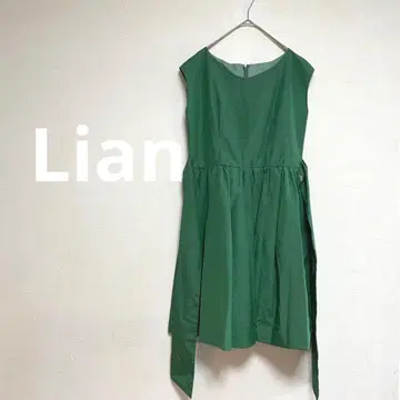 리안 Lian 원피스 그린 무릎 기장 여성용 M