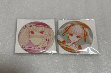 쓰레기의 본망 쿠지메이트 모카 카무로 나나코 캔뱃지 세트