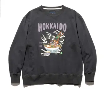 즉시 발송 가능 로아크 리바이벌 맨투맨 홋카이도 라멘