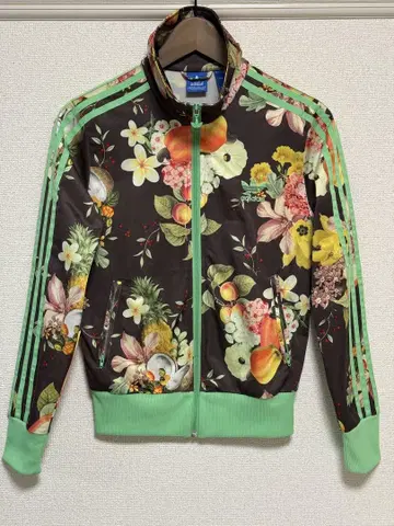 adidas 꽃무늬 저지 트리플 스트라이프