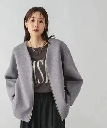 GLOBAL WORK 종이상자 노카라 자켓