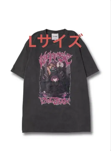 VAULTROOM nqrse DEVIL TEE CHARCOAL L 사이즈