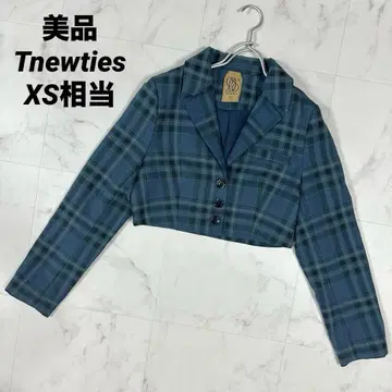 [ 새상품급 ] Tnewties 폴과 길에서 우연히 만난 자켓 체크 XS