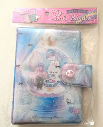 [ 미사용품 ] My Seal Binder 씰 수첩 토끼와 고양이 디자인