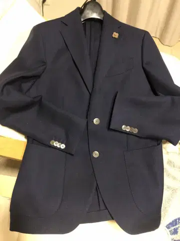 라르디니 46 네이비 자켓 홉색 새상품급