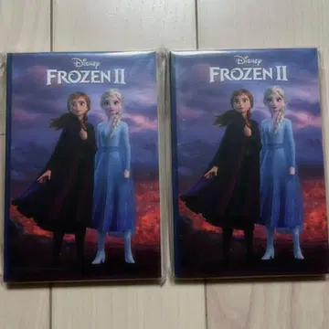 디즈니 해피 복권 안나 엽서 북