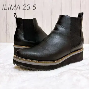ILIMA 이리마 사이드 고어 부츠 블랙 23.5cm 숏부츠 블랙