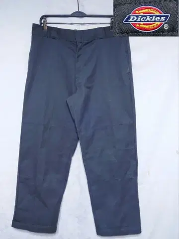 Dickies 더블니 W36 워크 팬츠 차콜 그레이