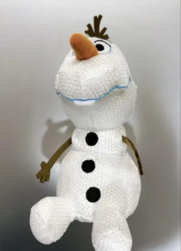 올라프 봉제 인형 파우치 약 20cm
