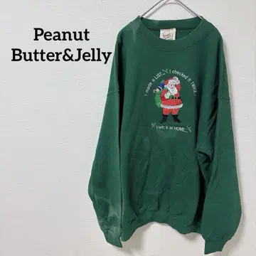 Peanut Butter&Jelly 산타 맨투맨 속기모