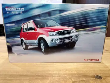 1/18 도요타 테리오스 딜러 정품 미니카 화이트 테리오스 키드