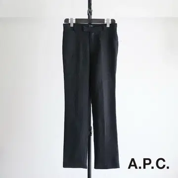 [ 프랑스제 ] A.P.C. 울 코튼 트윌 슬랙스 차콜 그레이