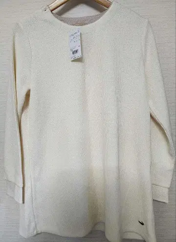 CROCODILE 긴팔 T셔츠 L 크림색 L