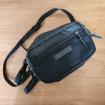 미즈노 프로 나일론 숄더백 블랙