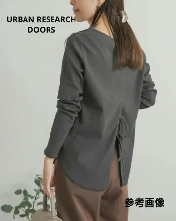 어반 리서치 DOORS GIZA 코튼 백 디자인 풀오버