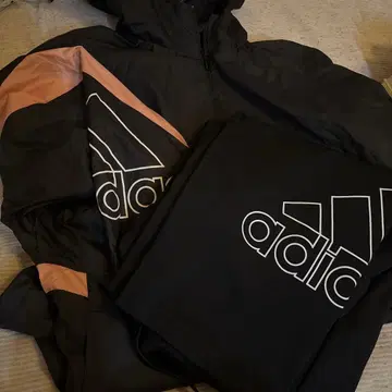 adidas 블랙 핑크 저지