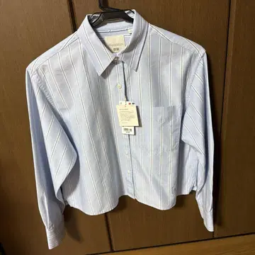 UNIQLO JW 옥스퍼드 셔츠/스트라이프 블루 S
