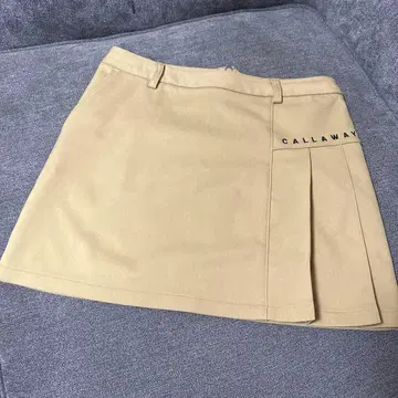 캘러웨이 스커트 L 사이즈 새상품급 베이지