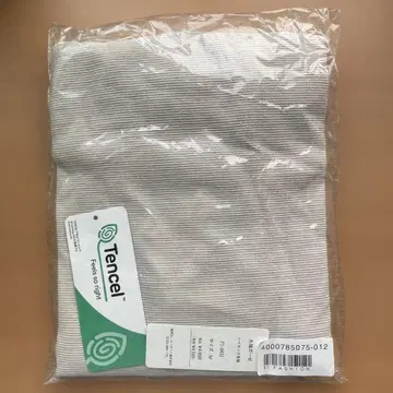 샵 채널 마루후쿠 거즈 수분 흡수 속건성 면 모달 혼방 하이넥 긴팔 이너
