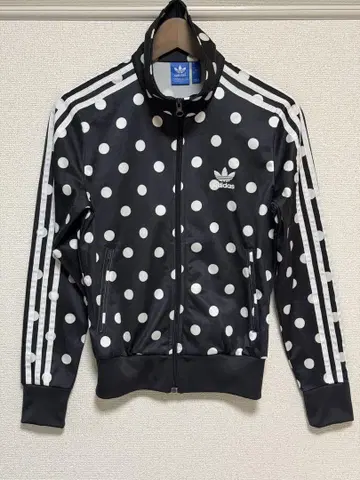adidas 도트 무늬 트랙 자켓 M