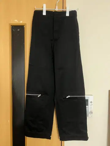 JIL SANDER 블랙 팬츠 48