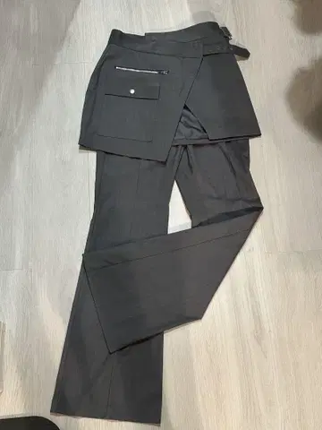 EMODA 그레이 팬츠 셋업