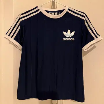 adidas 아디다스 W 3 STRIPE TEE 숏 슬리브
