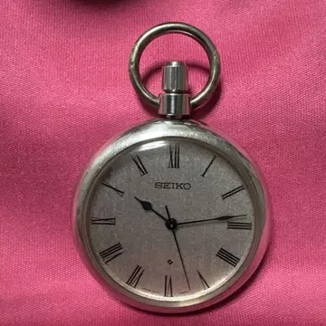 SEIKO 수동 와인딩 기계식 회중시계 로드 마블 5740-0080