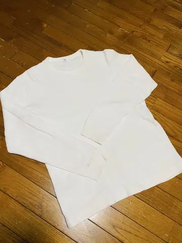 RONHERMAN RHC 서멀 와플T 화이트 M