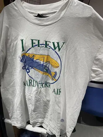 I FLEW Hardy-Arm 티셔츠 XL