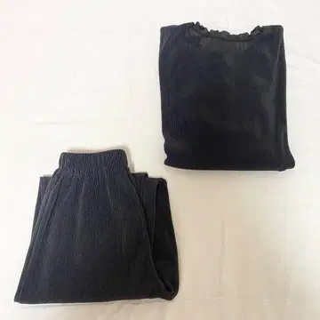 빈티지 플리츠 셋업