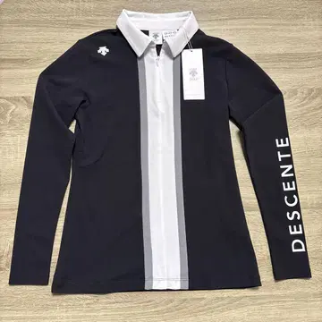 새상품 DESCENTE 골프 긴팔 셔츠 S