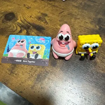 스펀지밥 베스트 프렌즈 피규어 세트 팝마트 시크릿