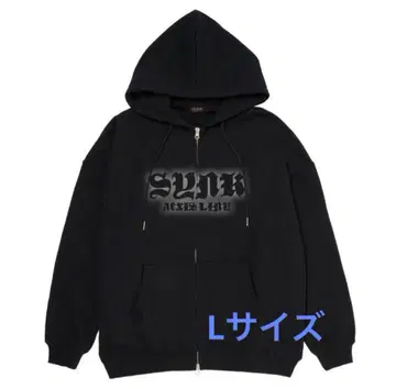 SYNK 로고 집업 후디 L 사이즈