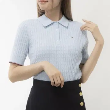 TOMMY HILFIGER 폴로 스웨터