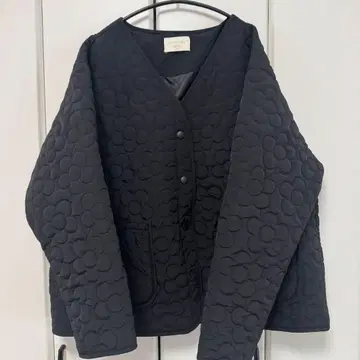 퀼팅 다운 자켓
