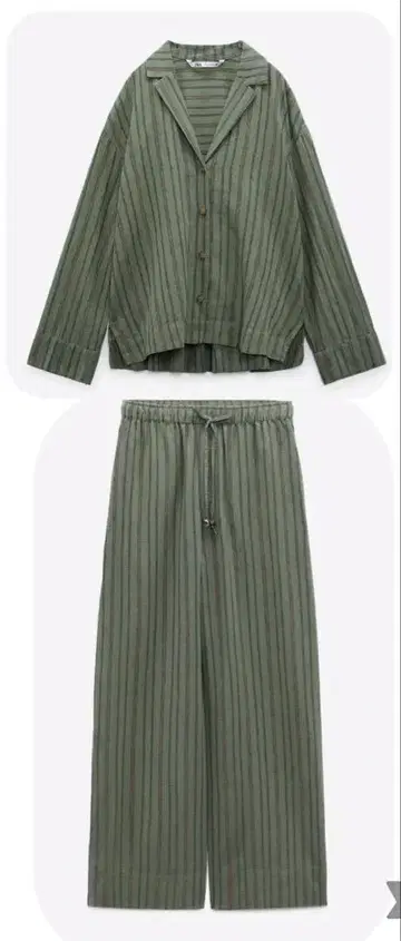 ZARA 미사용 새상품 XS 셋업