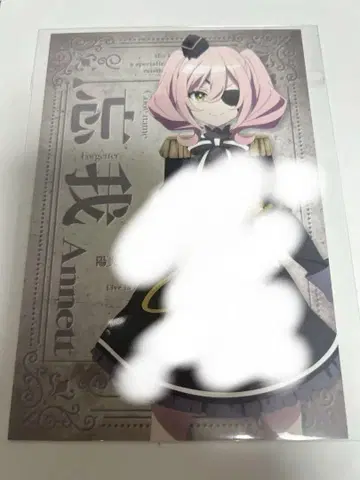 스파이 교실 쿠스노키 토모리 사인 포함 엽서 아네트