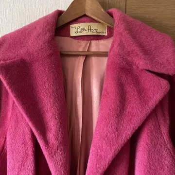 60s 빈티지 lilli ann 샤기 코트