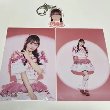Pixel Ribbon 쿠로사키 모에 브로마이드 키링
