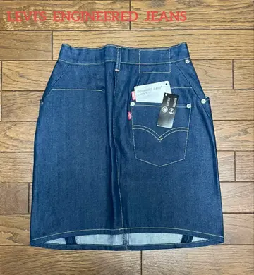 Levi's 엔지니어드 스커트 M 인디고 입체 재단 [ 새상품 ]
